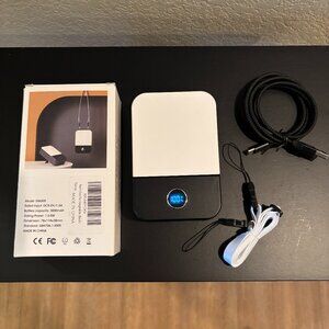 Portable Rechargeable Mini Neck Fan w/ 3 Adjustable Speeds